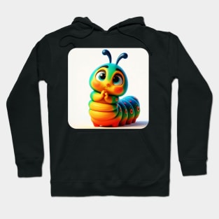 Animals, Insects and Birds - Caterpillar #67 Hoodie